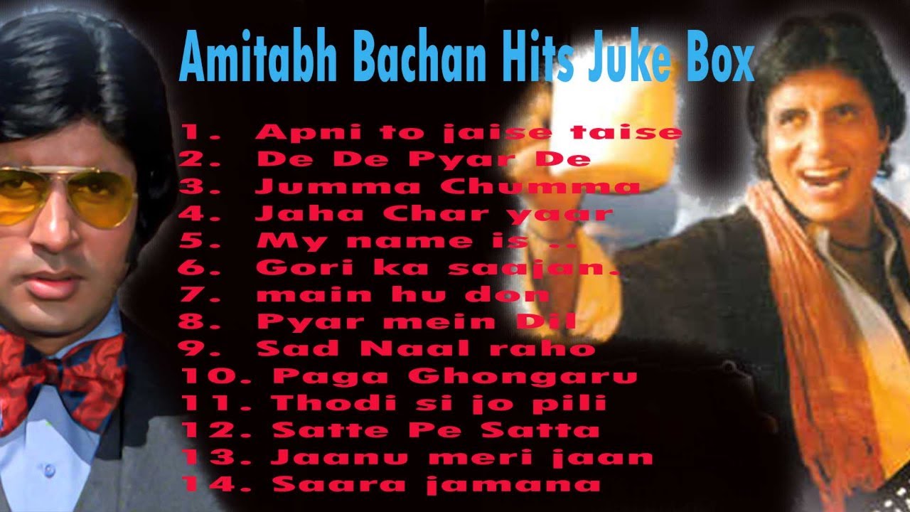 amitabh bachchan hindi songs